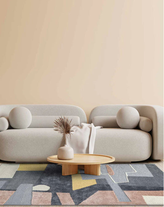 Hattie Hand Tufted Woollen And Viscose Rug