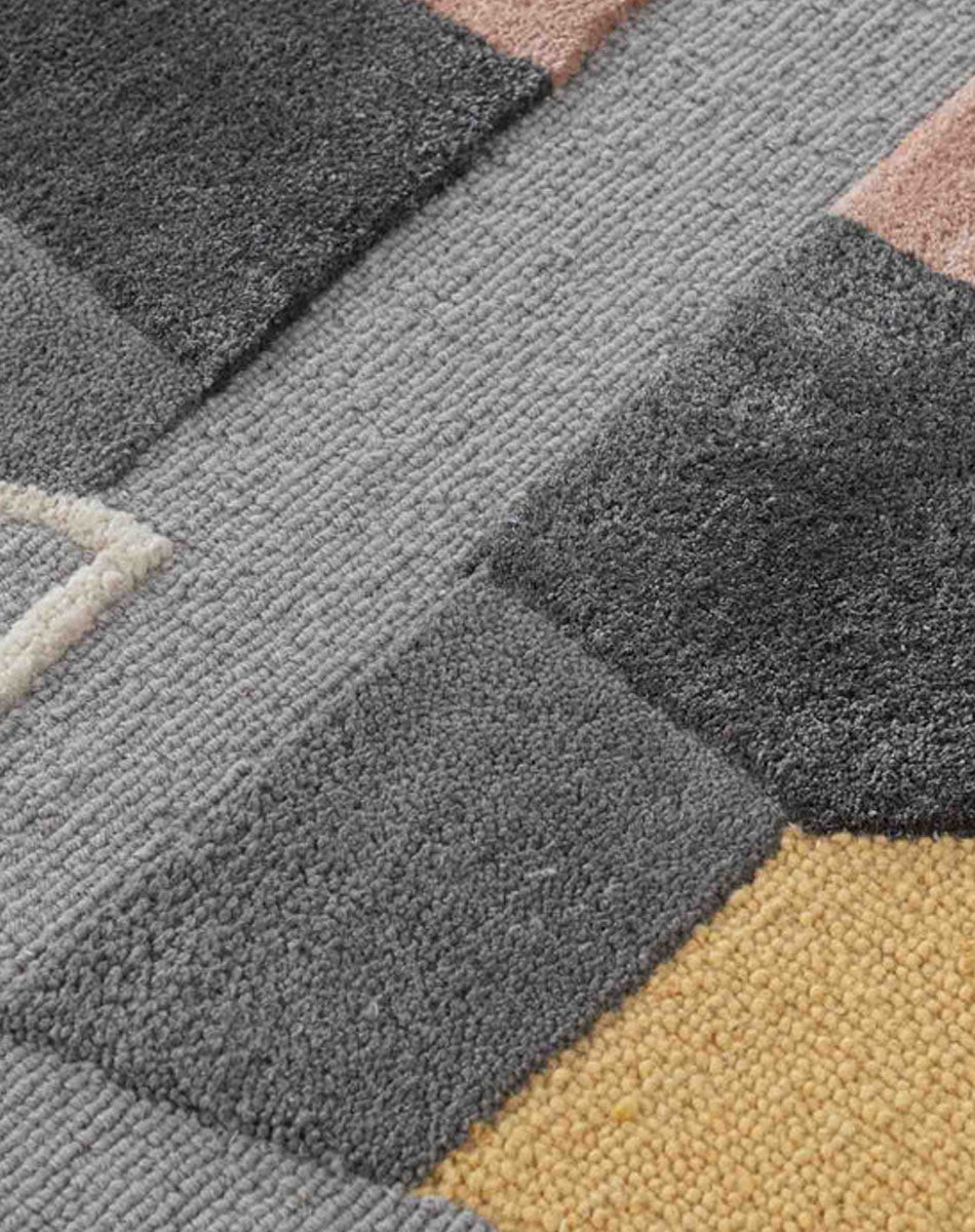 Hattie Hand Tufted Woollen And Viscose Rug