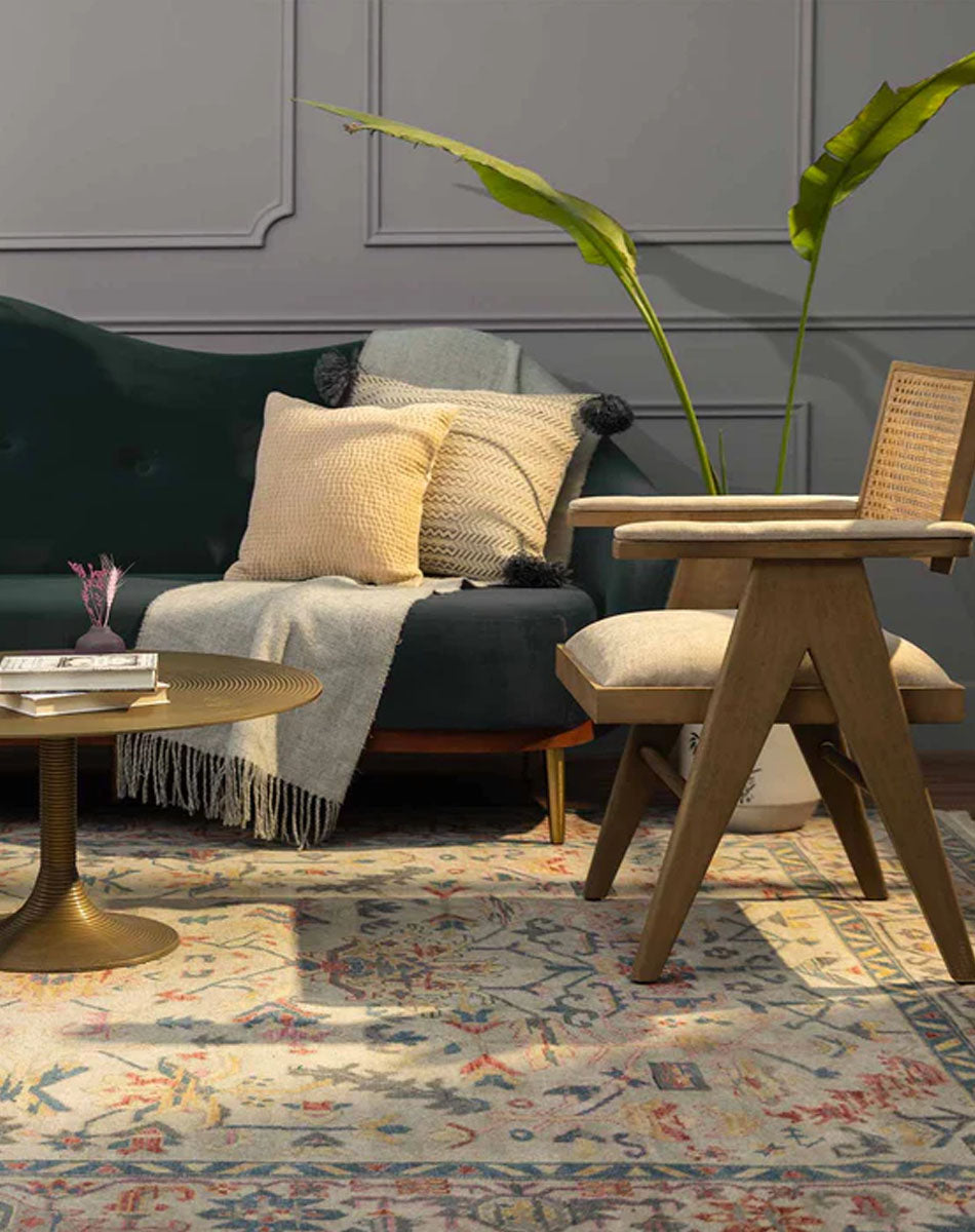 Maheep Hand Knotted Woollen Rug