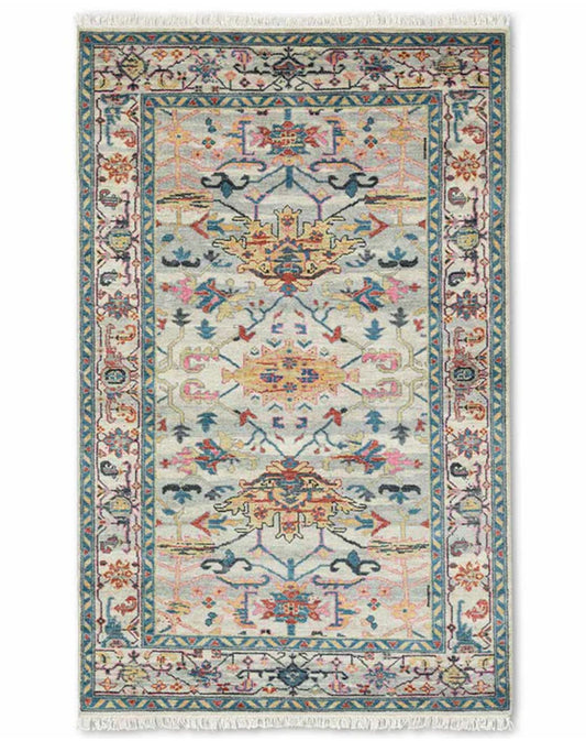 Maheep Hand Knotted Woollen Rug