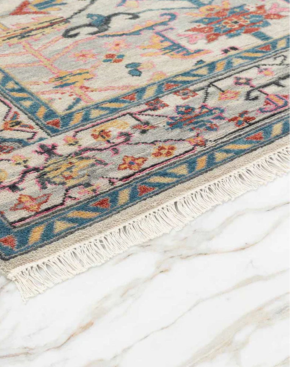 Maheep Hand Knotted Woollen Rug
