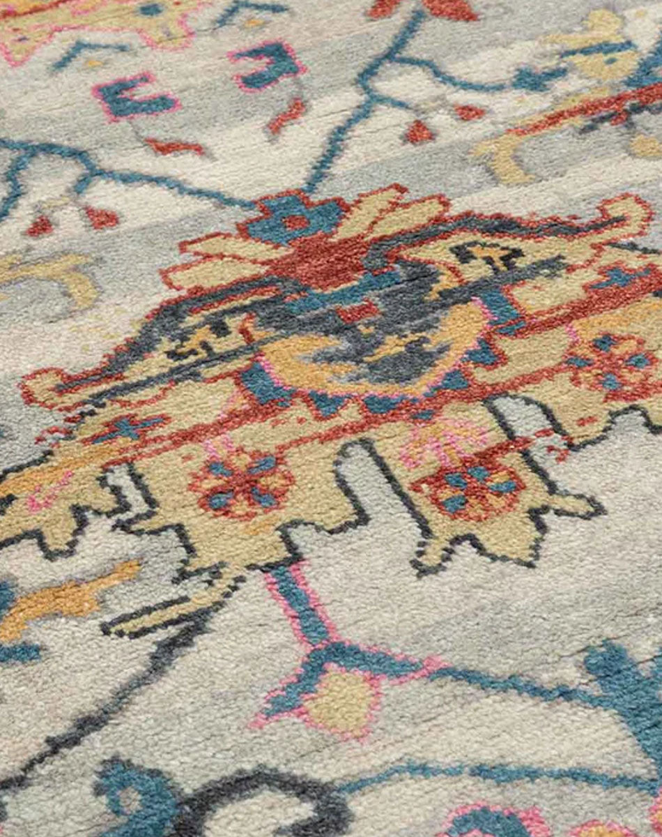Maheep Hand Knotted Woollen Rug