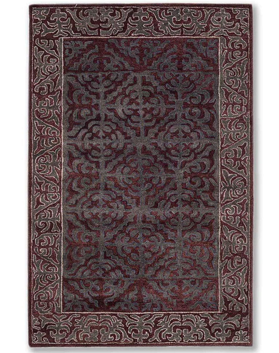 Applique Hand Tufted Woollen Rug hand tufted wool rug by 1930 Mills