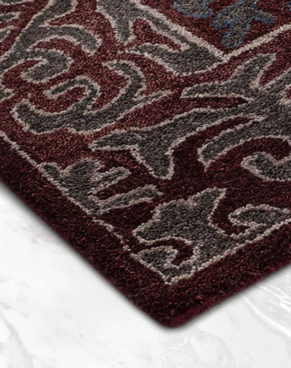 Applique Hand Tufted Woollen Rug hand tufted wool rug by 1930 Mills