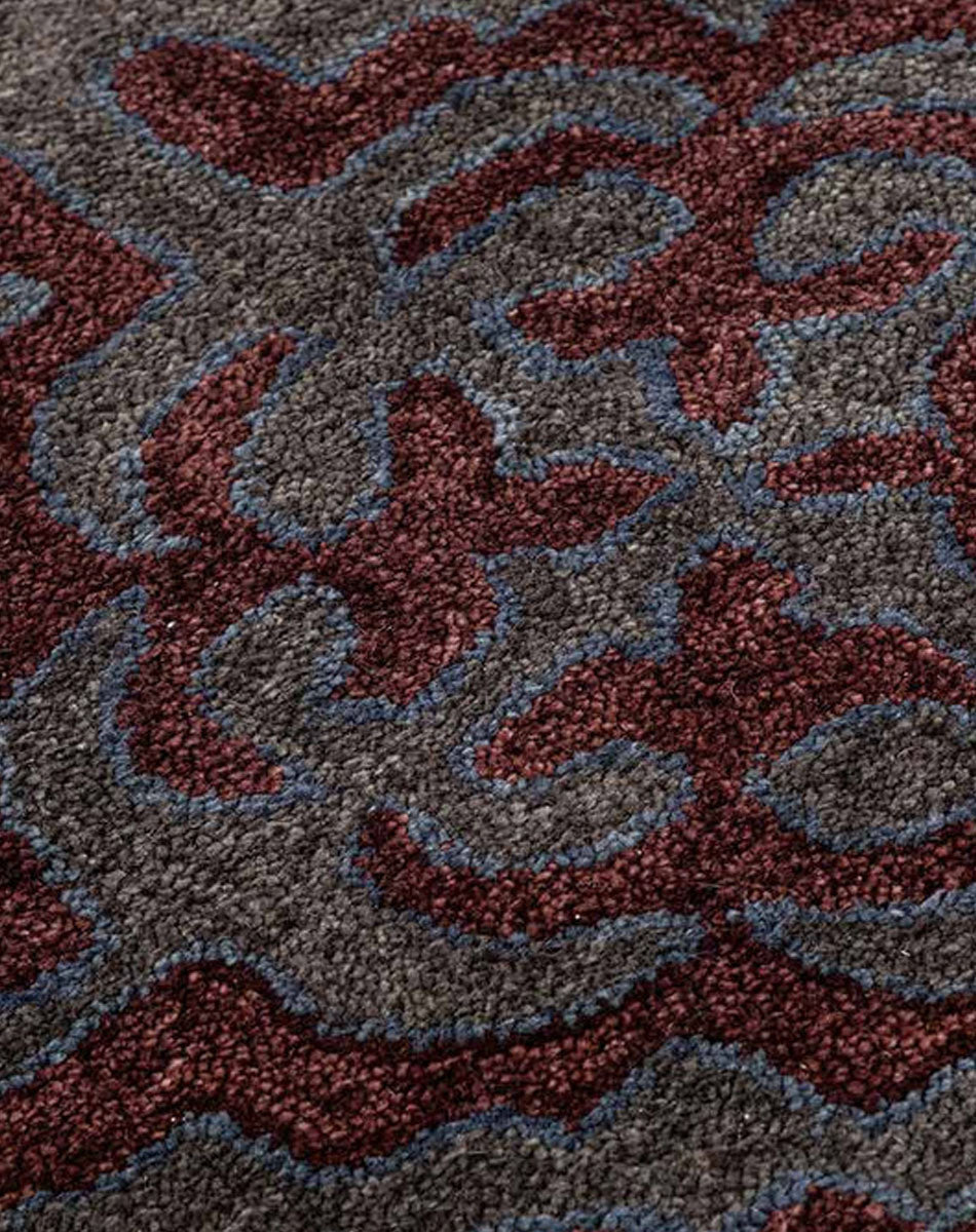Applique Hand Tufted Woollen Rug hand tufted wool rug by 1930 Mills