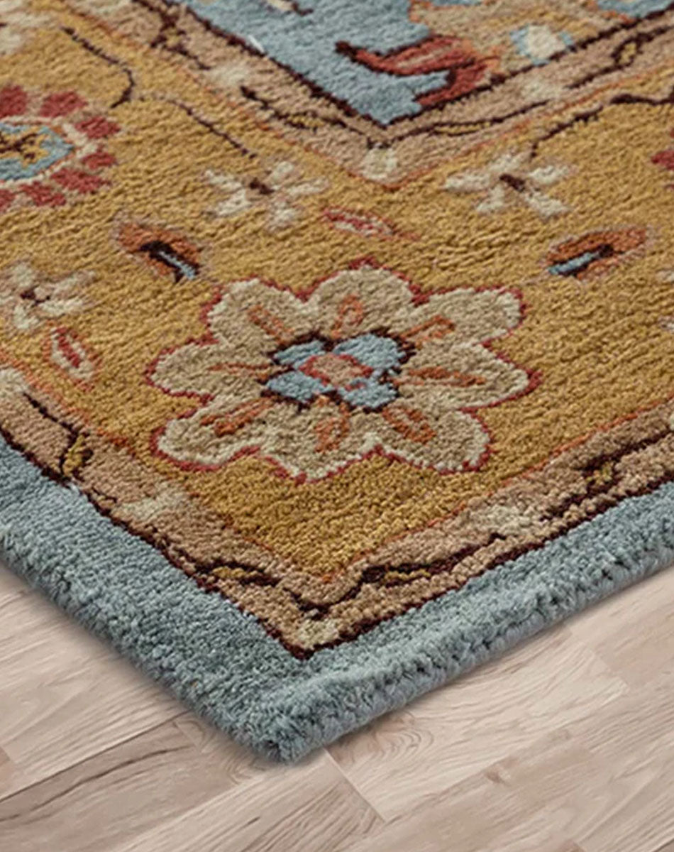 Sultanabad Hand Tufted Woollen Rug hand tufted wool rug by 1930 Mills