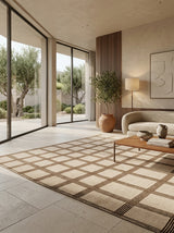 Sienna Lattice Hand-Tufted Rug