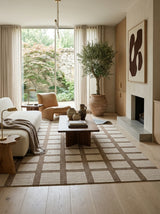 Sienna Lattice Hand-Tufted Rug