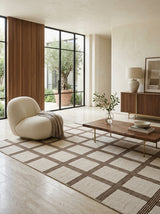 Sienna Lattice Hand-Tufted Rug