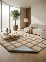 Sienna Lattice Hand-Tufted Rug