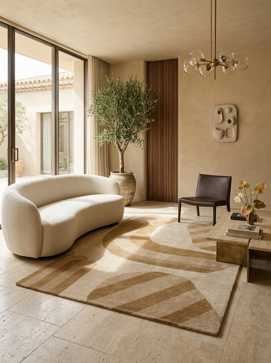 Sienna Arc Hand-Tufted Rug