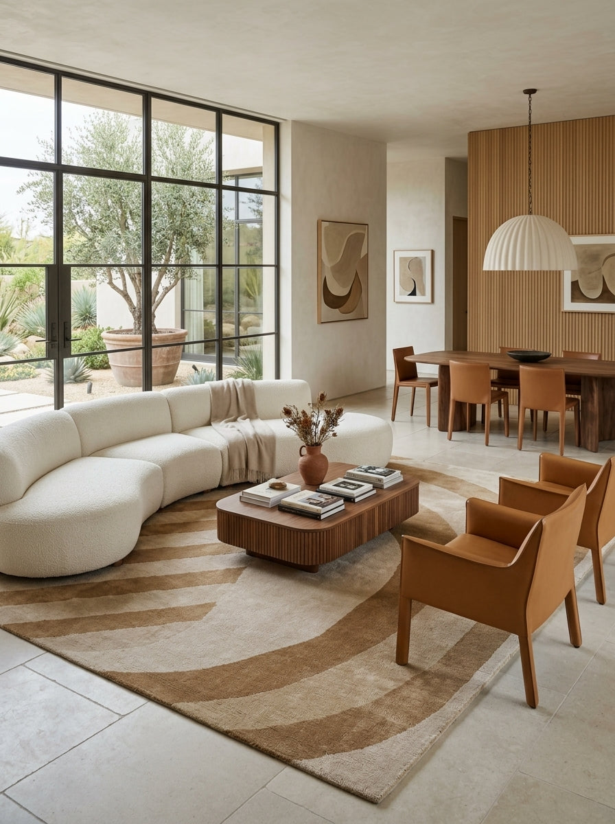 Sienna Arc Hand-Tufted Rug