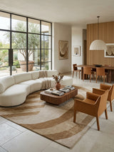 Sienna Arc Hand-Tufted Rug