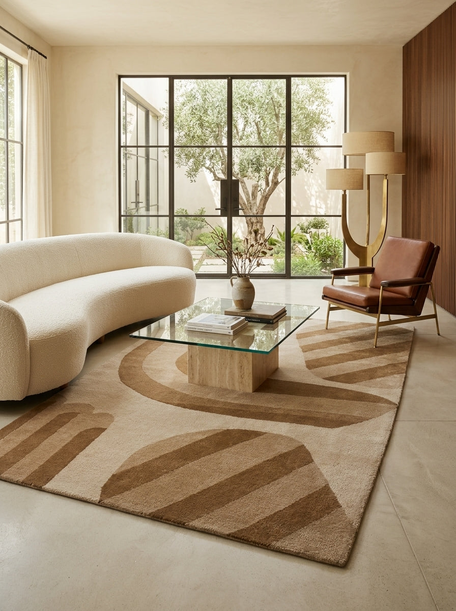 Sienna Arc Hand-Tufted Rug