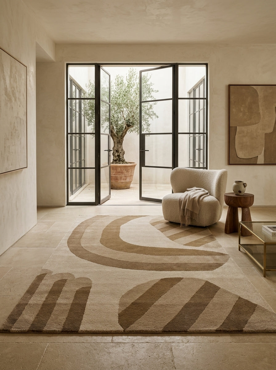 Sienna Arc Hand-Tufted Rug