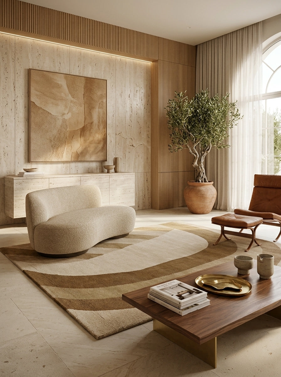 Sienna Arc Hand-Tufted Rug