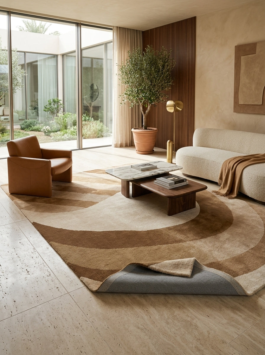 Sienna Arc Hand-Tufted Rug