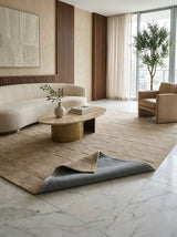 Stone Grid Hand-Tufted Rug