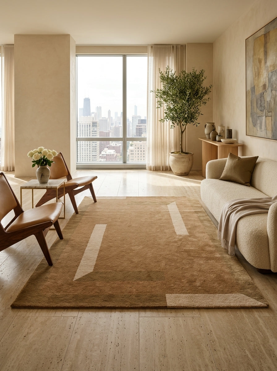 Terra Line Hand-Tufted Rug