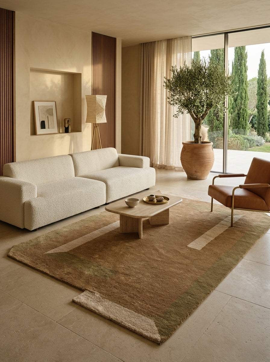 Terra Line Hand-Tufted Rug