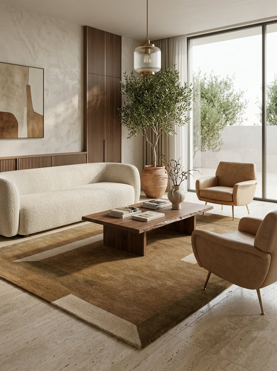 Terra Line Hand-Tufted Rug