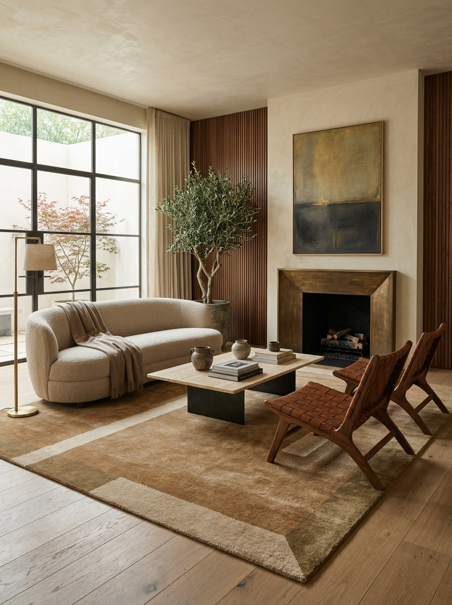 Terra Line Hand-Tufted Rug