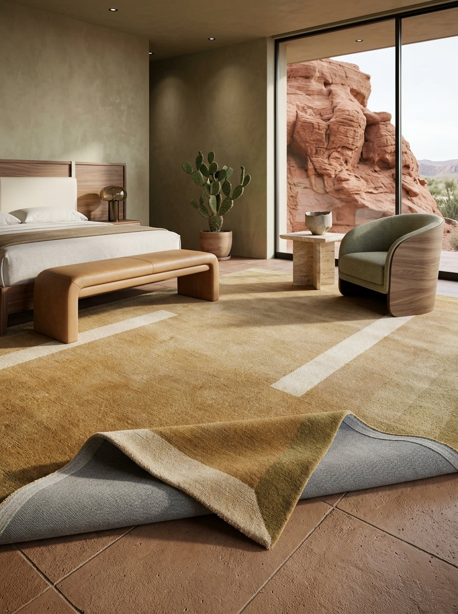 Terra Line Hand-Tufted Rug