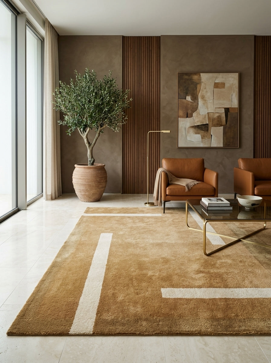 Terra Line Hand-Tufted Rug