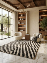Vesper Chevron Washable Wool Rug