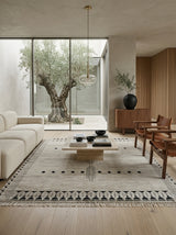 Sahara Motif Hand-Knotted Rug