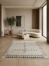 Sahara Motif Hand-Knotted Rug