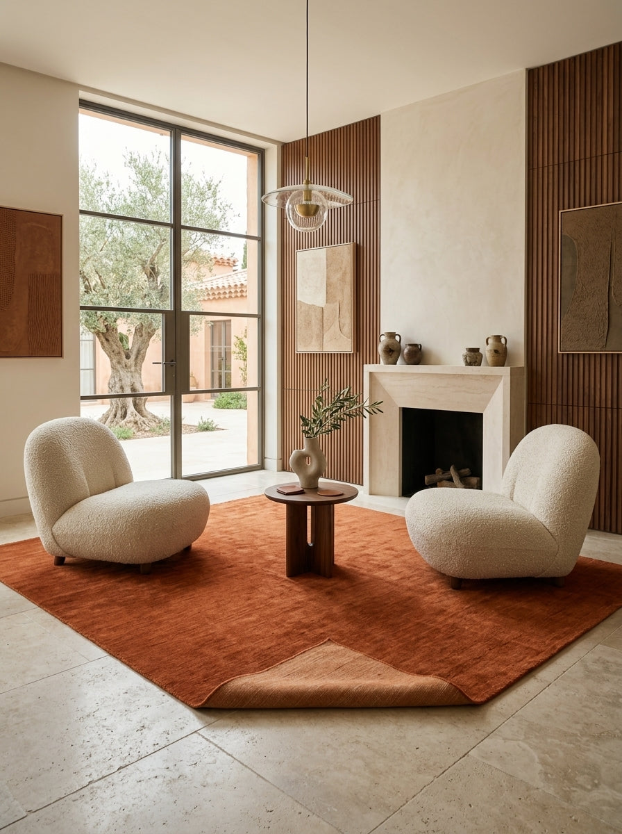Terracotta Handloom Rug