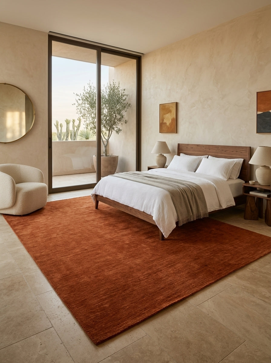 Terracotta Handloom Rug