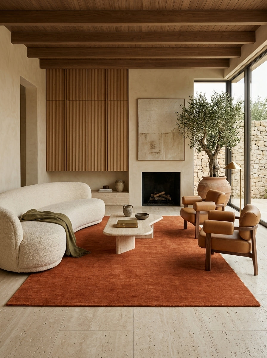 Terracotta Handloom Rug