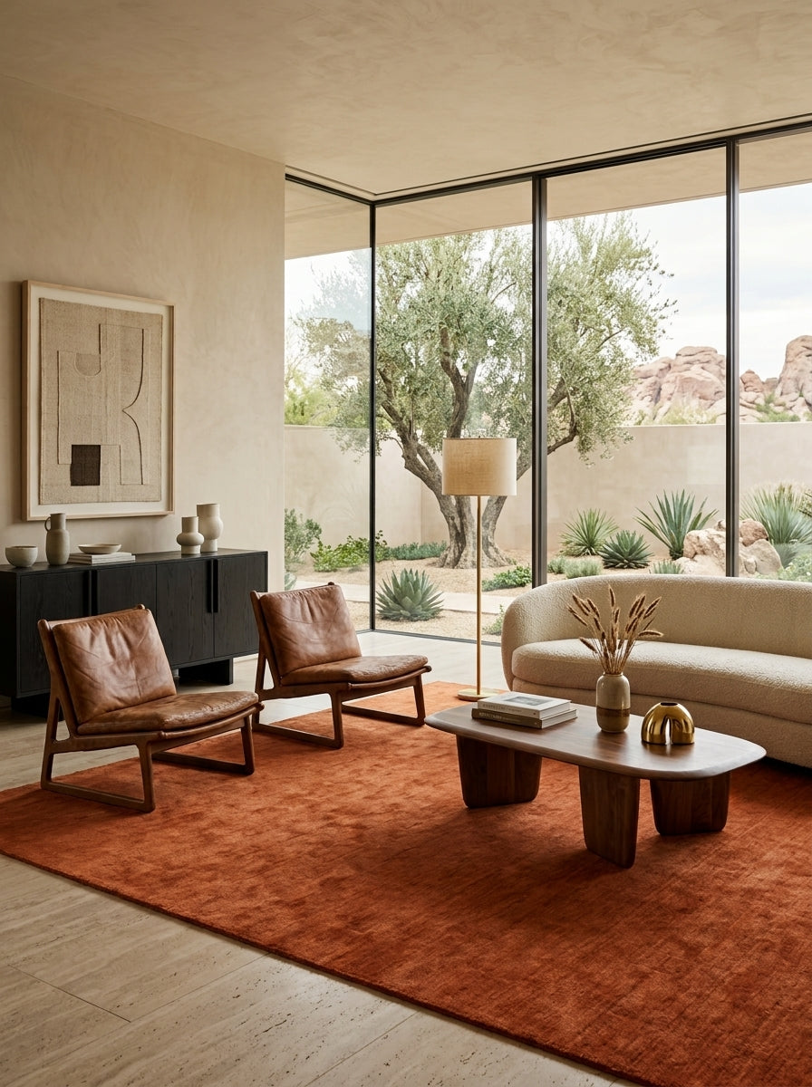 Terracotta Handloom Rug